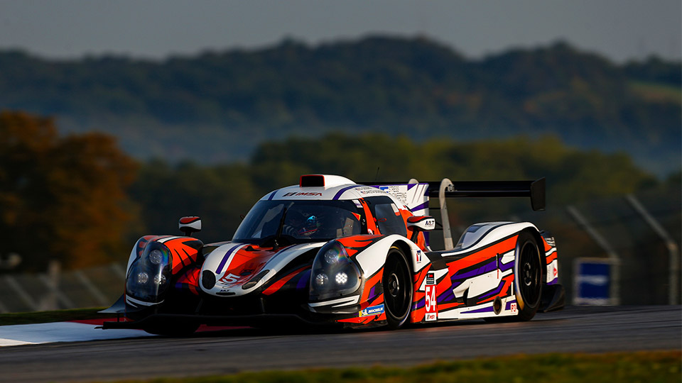 No.54 Prototype on track at Mid-Ohio Sports Car Course