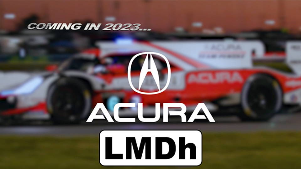 Acura Announces Plans to Join LMDH Class in 2023