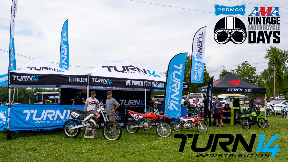 Turn 14 Distribution Returns as Presenting Sponsor of 2026 Permco AMA Vintage Motorcycle Days