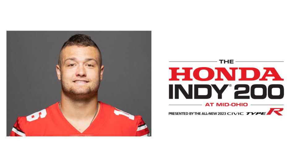 Ohio State tight end Cade Stover named grand marshal of The Honda Indy 200 at Mid-Ohio Presented by the All-New 2023 Civic Type R