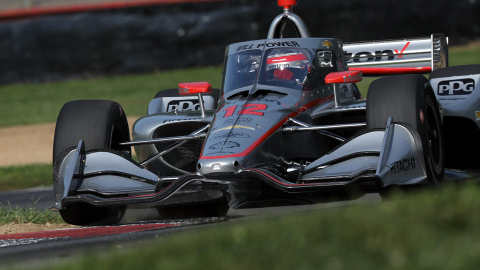 Will Power on track at Mid-Ohio Sports Car Course