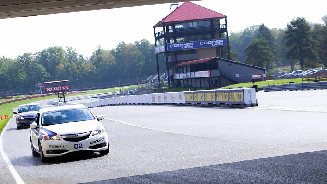 Acura High Performance Course at the Mid-Ohio School